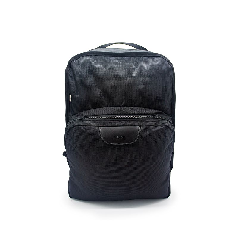 MACOLY - Morral grande macoly 294 lona negro textura