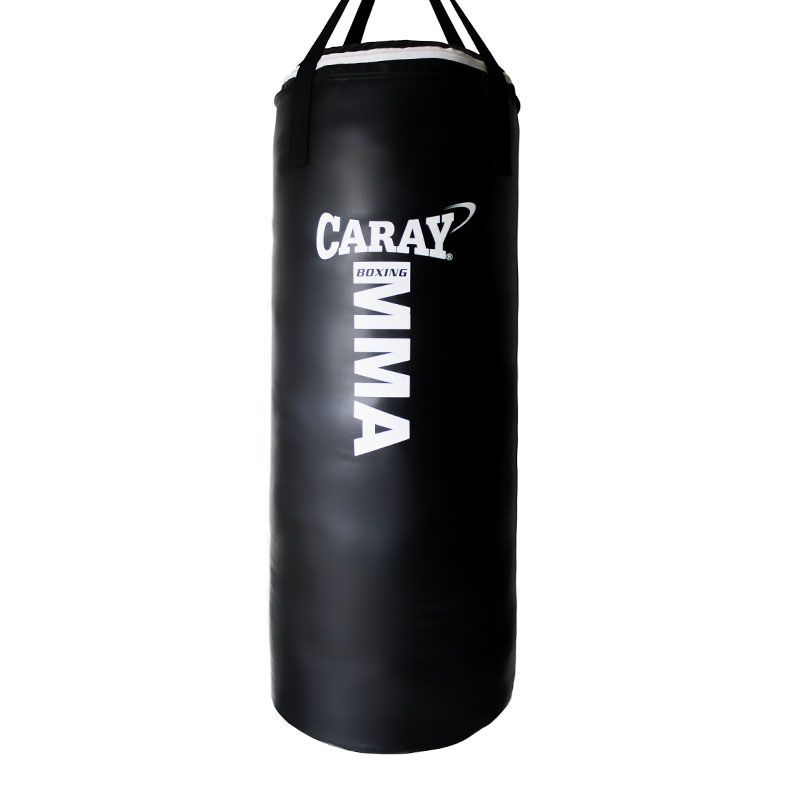 CARAY - Saco De Boxeo Profesional MMA Caray Negro 1,20 MTS  x 40 CMS