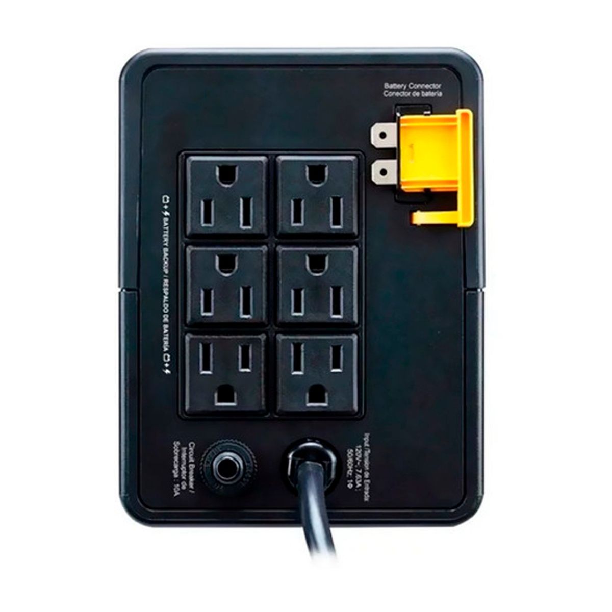 APC - Ups Apc Bvx900l-lm 900va Interactiva 6 Tomas Avr 480 Watts