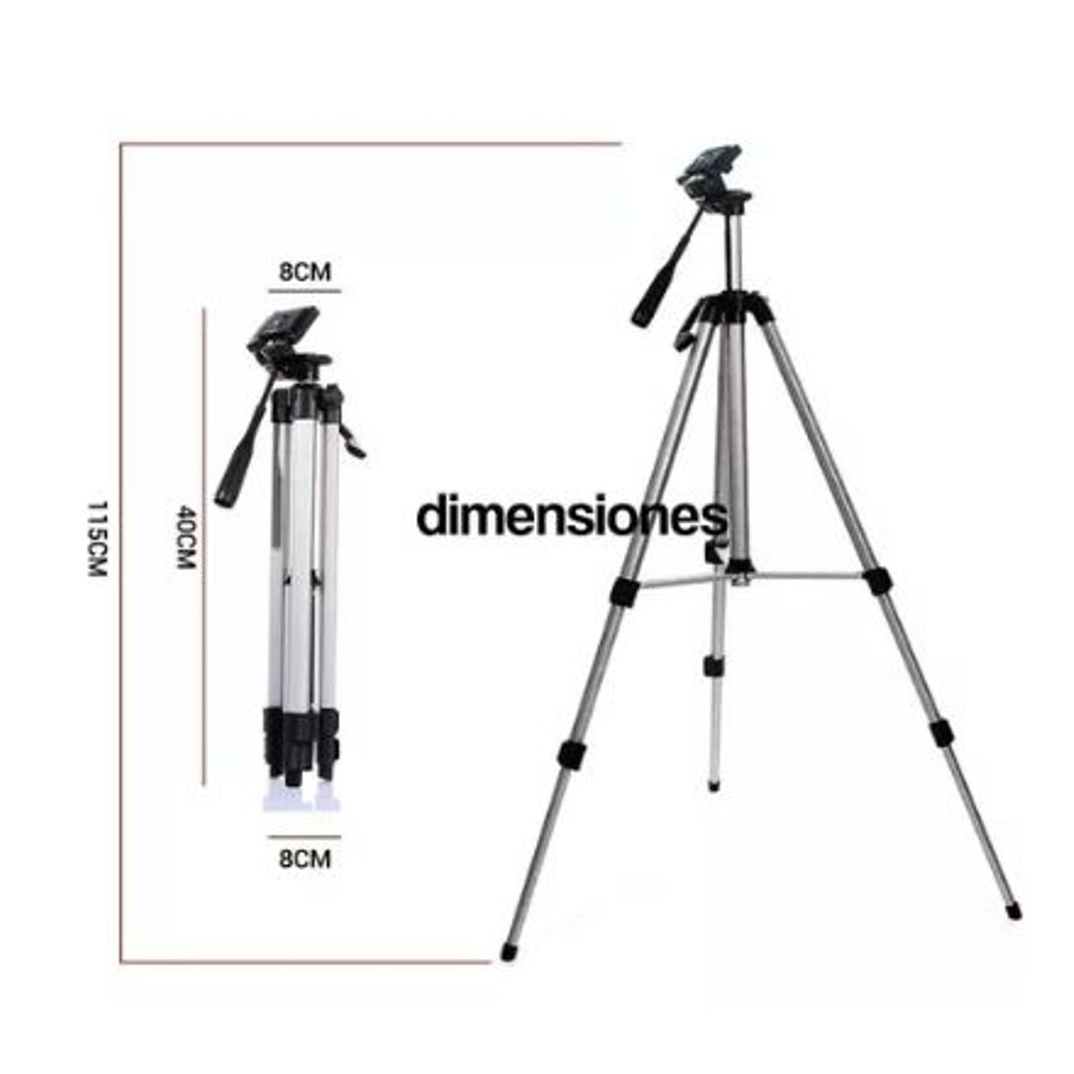JASHEN - Tripode Con Soporte De Celular Y Control Bluetooth Portable