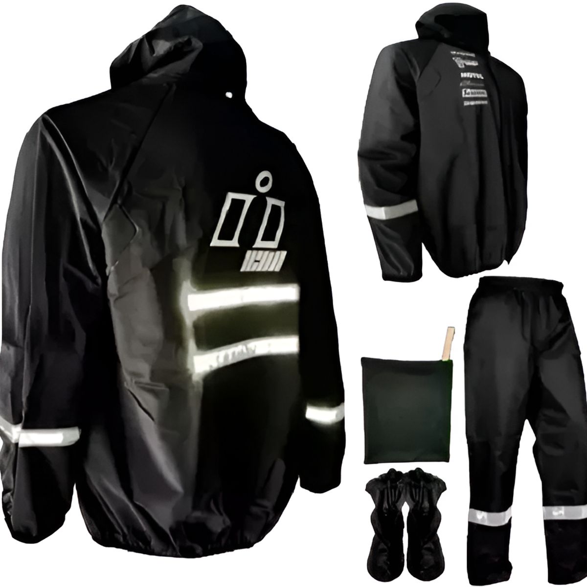 GENERICO - Impermeable Siliconado Para Motociclista