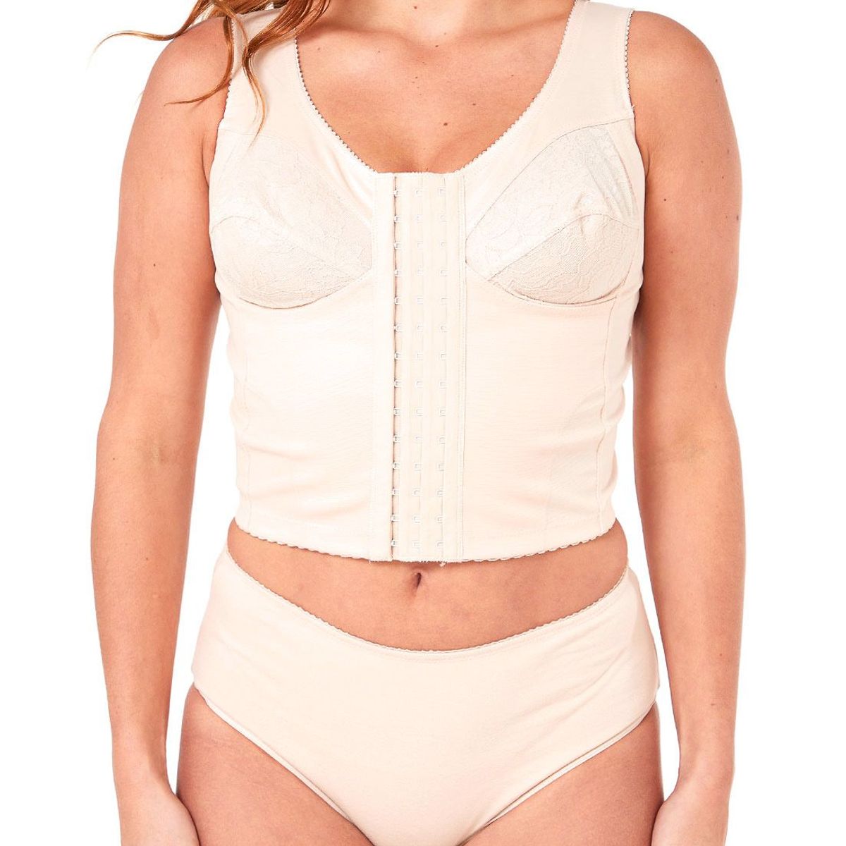 SANTANA - Brasier Mujer Control Abdomen y Espalda Santana Beige