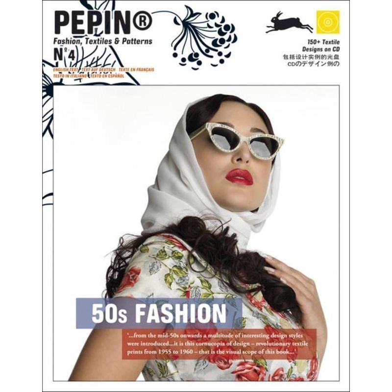 GENERICO - 1950s Fashion, Textiles & Patterns. Incluye Cd