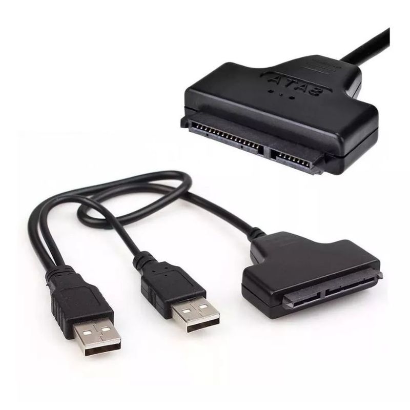 GENERICO - Cable Convertidor Sata A Usb 2.0 Para Disco Duro 2.5 Mm