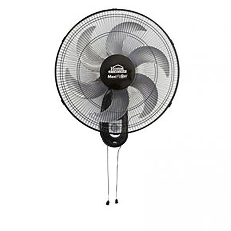 HOME ELEMENTS - Ventilador Pared Home Elements 16 Negro MaxiFlow