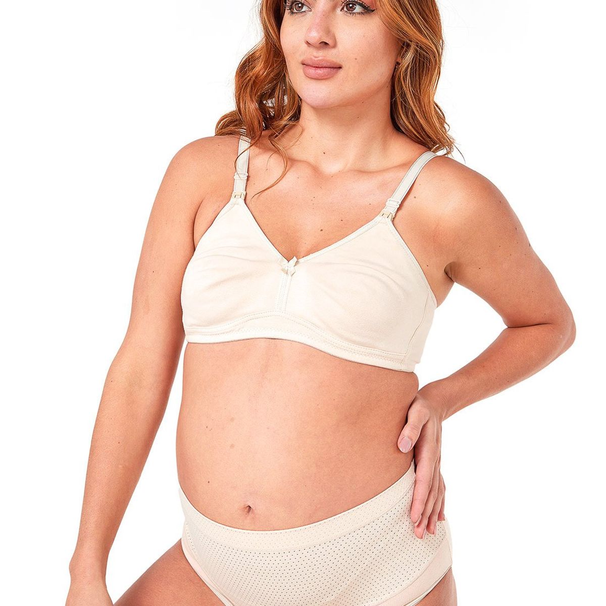 SANTANA - Brasier Mujer Materno Para Lactancia Santana Beige