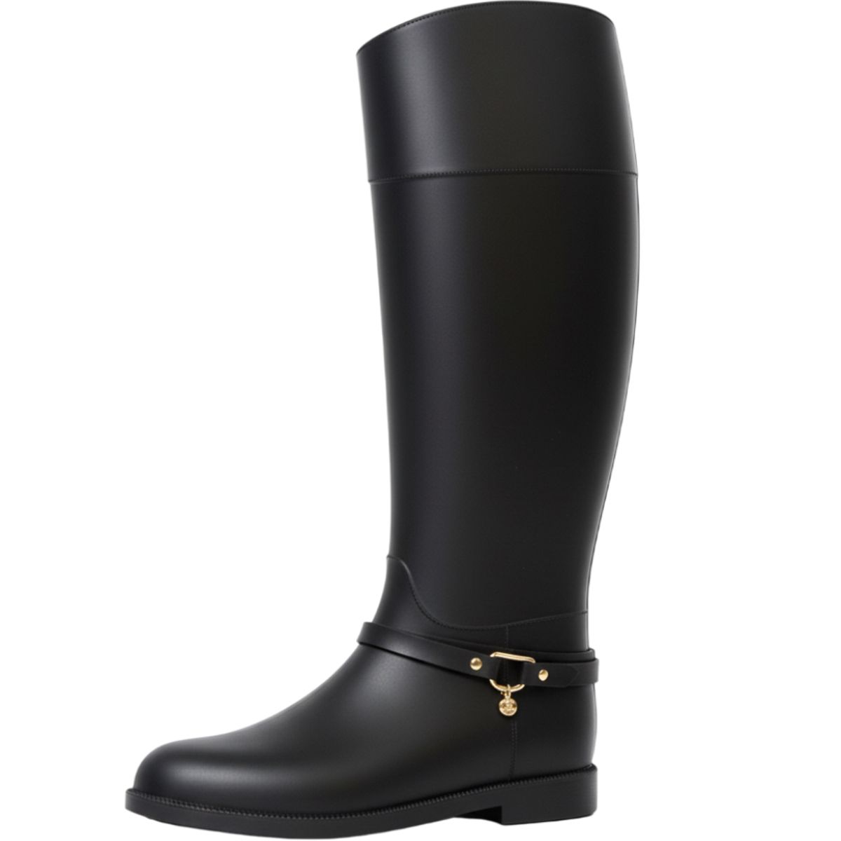 BOTTPLIE - Botas Lluvia Impermeable Golden Pendant - Negro