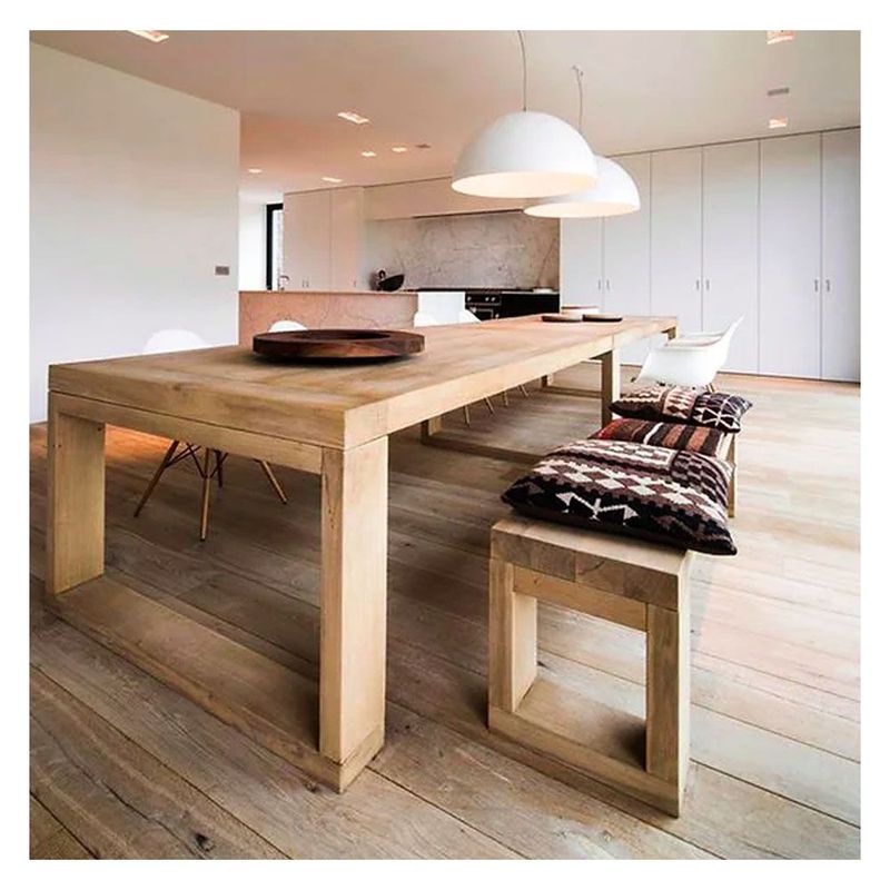 22 GRADOS DECORACION - Mesa comedor Augusta 200x100cm Roble macizo