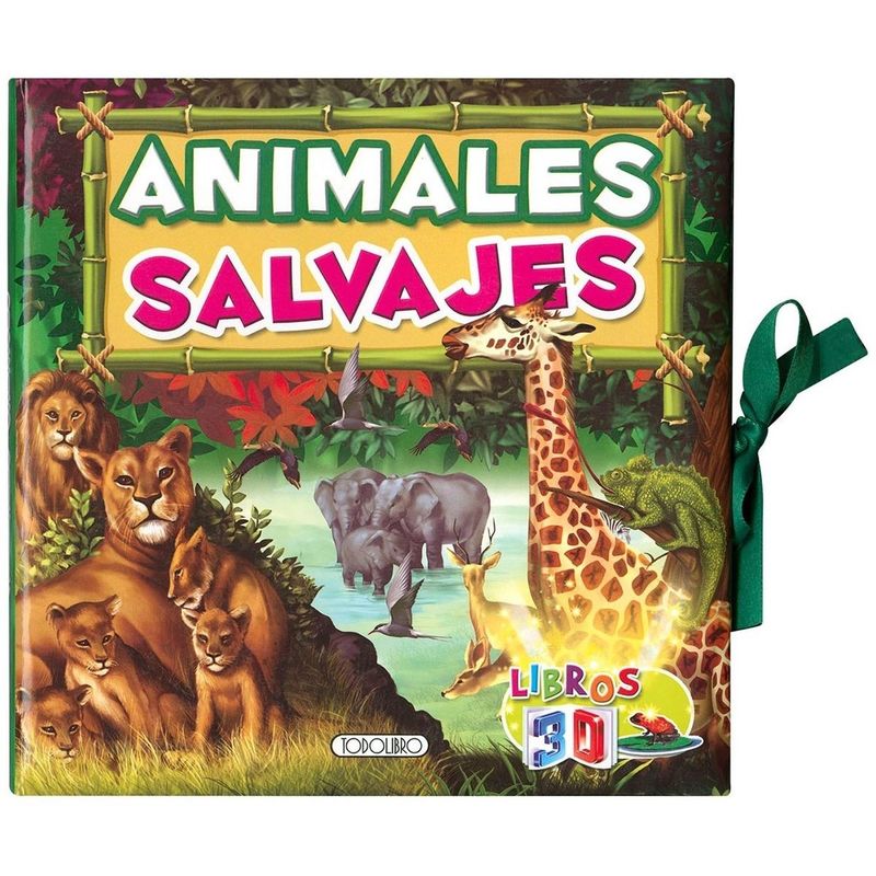 SUSAETA - Animales Salvajes - Libro 3d - (t.d)