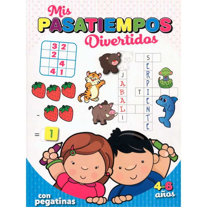 GENERICO - Mis Pasatiempos Divertidos 1. Azul. 4-6 Años