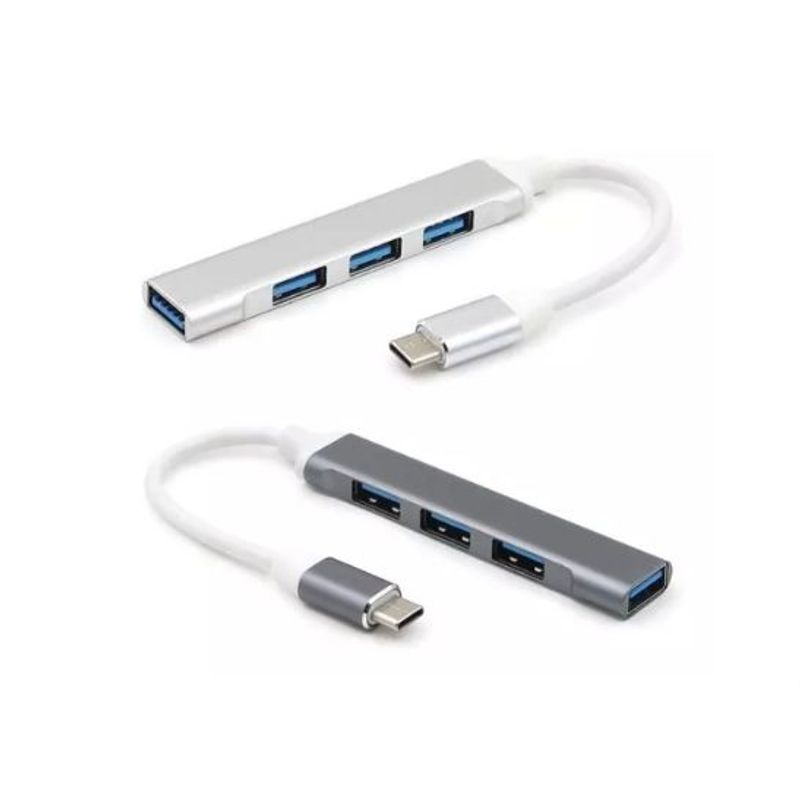 EPIK - Adaptador Convertidor Metálico Tipo C  Usb Laptop Y Pc