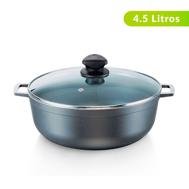 IMUSA - Caldero Imusa Aluminio 4.5 lt