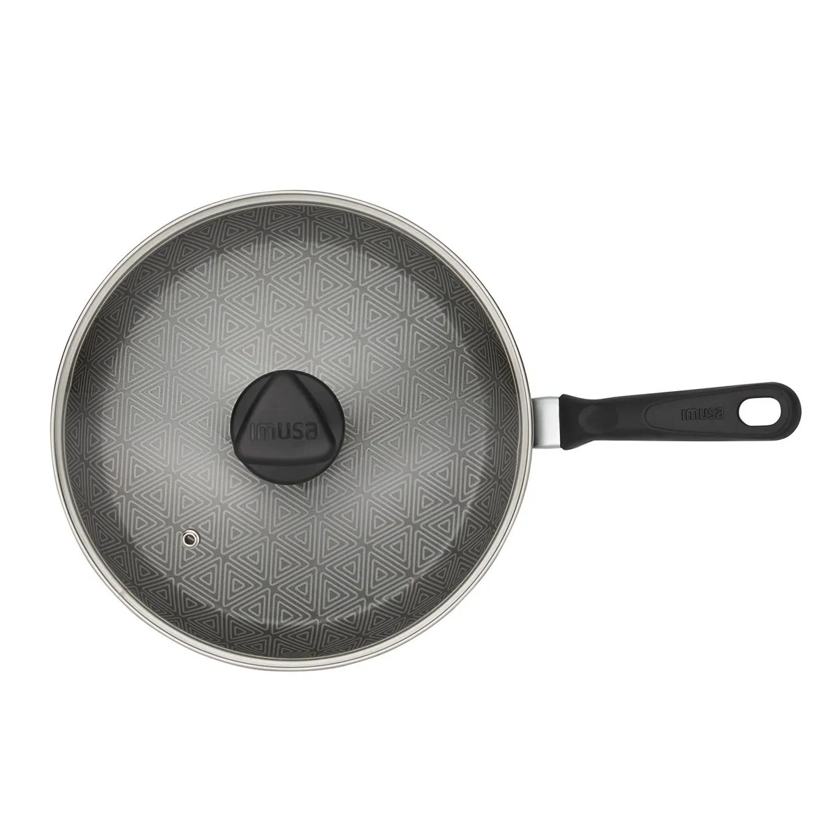 IMUSA - Sartén Imusa Antiadherente Aluminio 24 cm