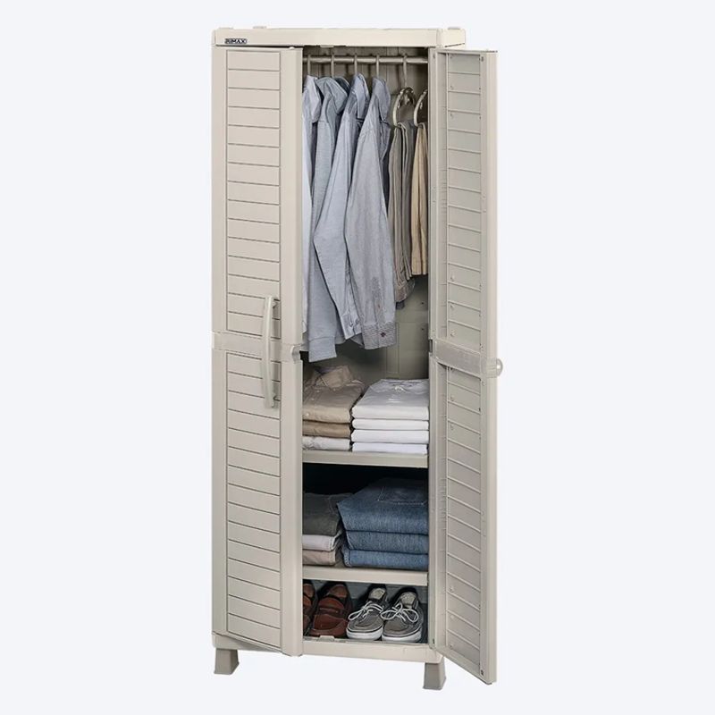 RIMAX - Armario Barú Grande para Ropa Rimax Taupe