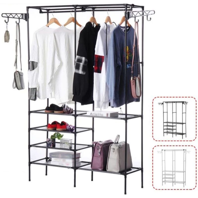 ONE PIXEL - Tendedero Organizador De Ropa Doble Elegante