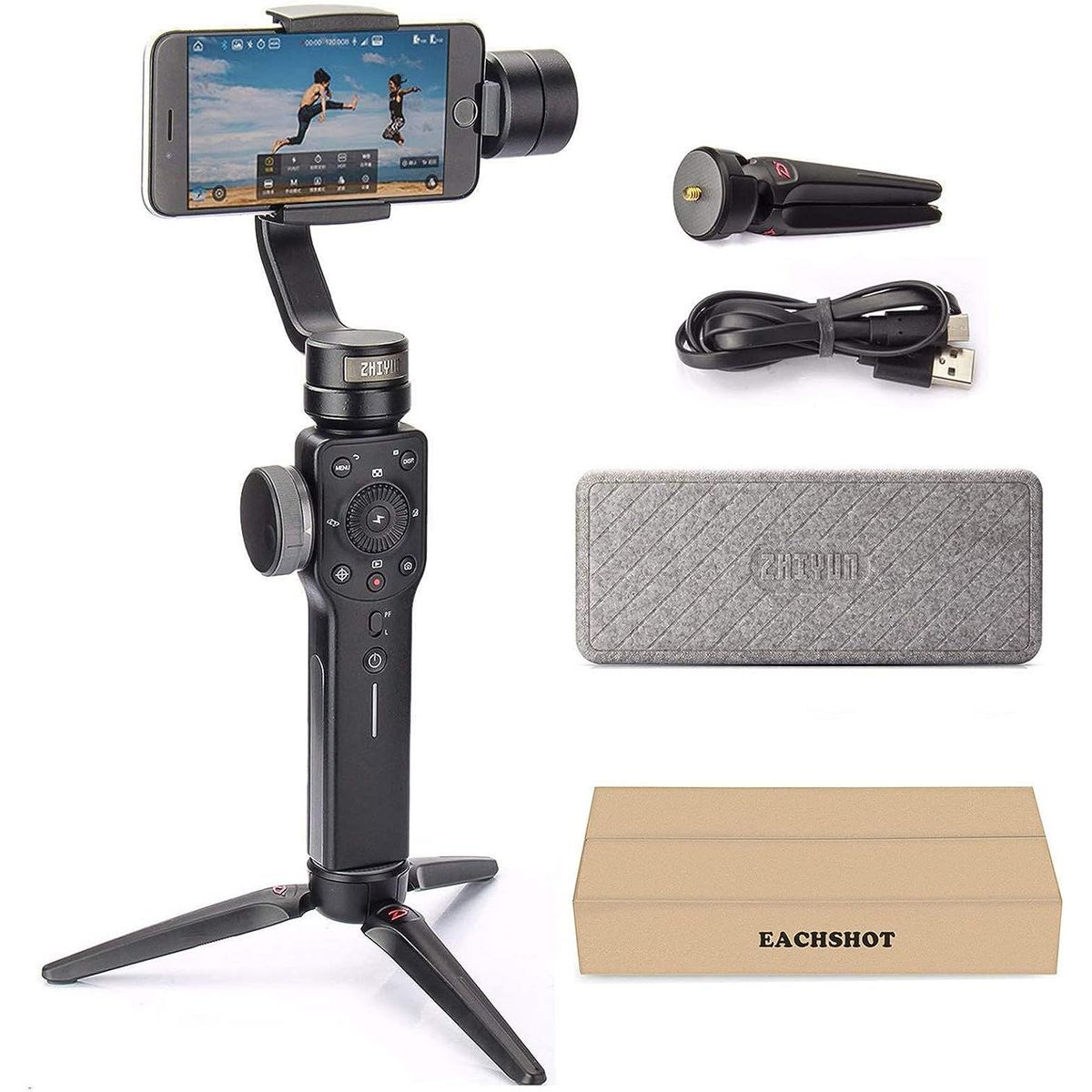 ZHIYUN - ZHIYUN  Estabilizador De Video Smooth 4 Profesional