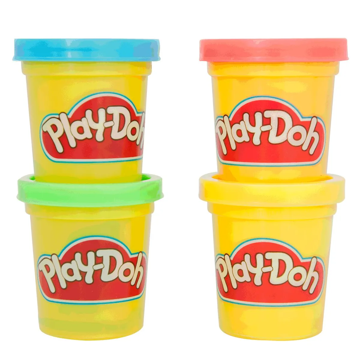 PLAY DOH - Masa Moldeable Play-Doh Mini Empaque X4 Latas 224g (8 Oz)