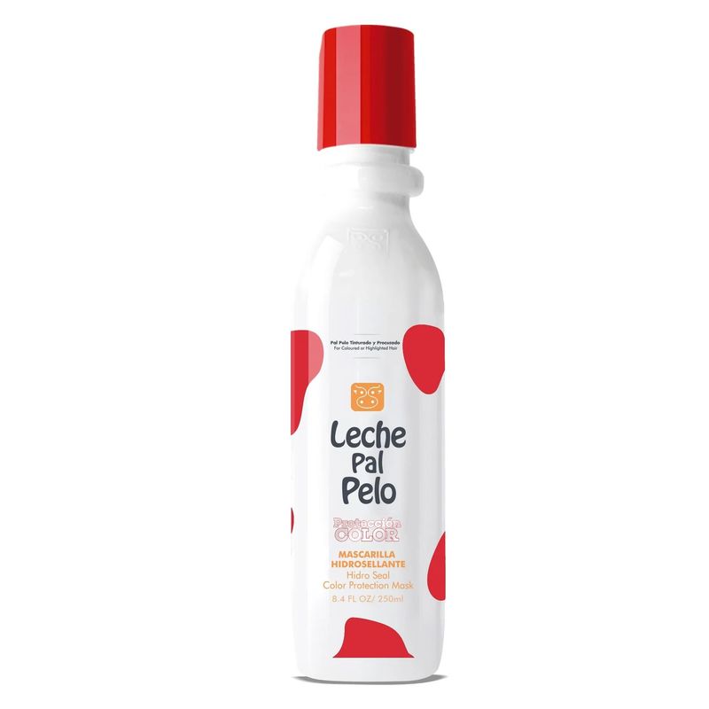 LECHE PAL PELO - Mascarilla Hidrosellante Protección Color Leche Pal Pelo 250ml