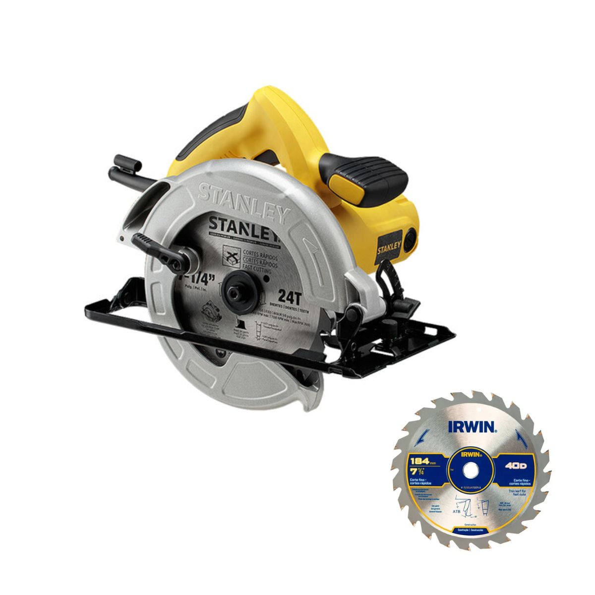 STANLEY - Sierra Circular 714 1600w Stanley Sc16