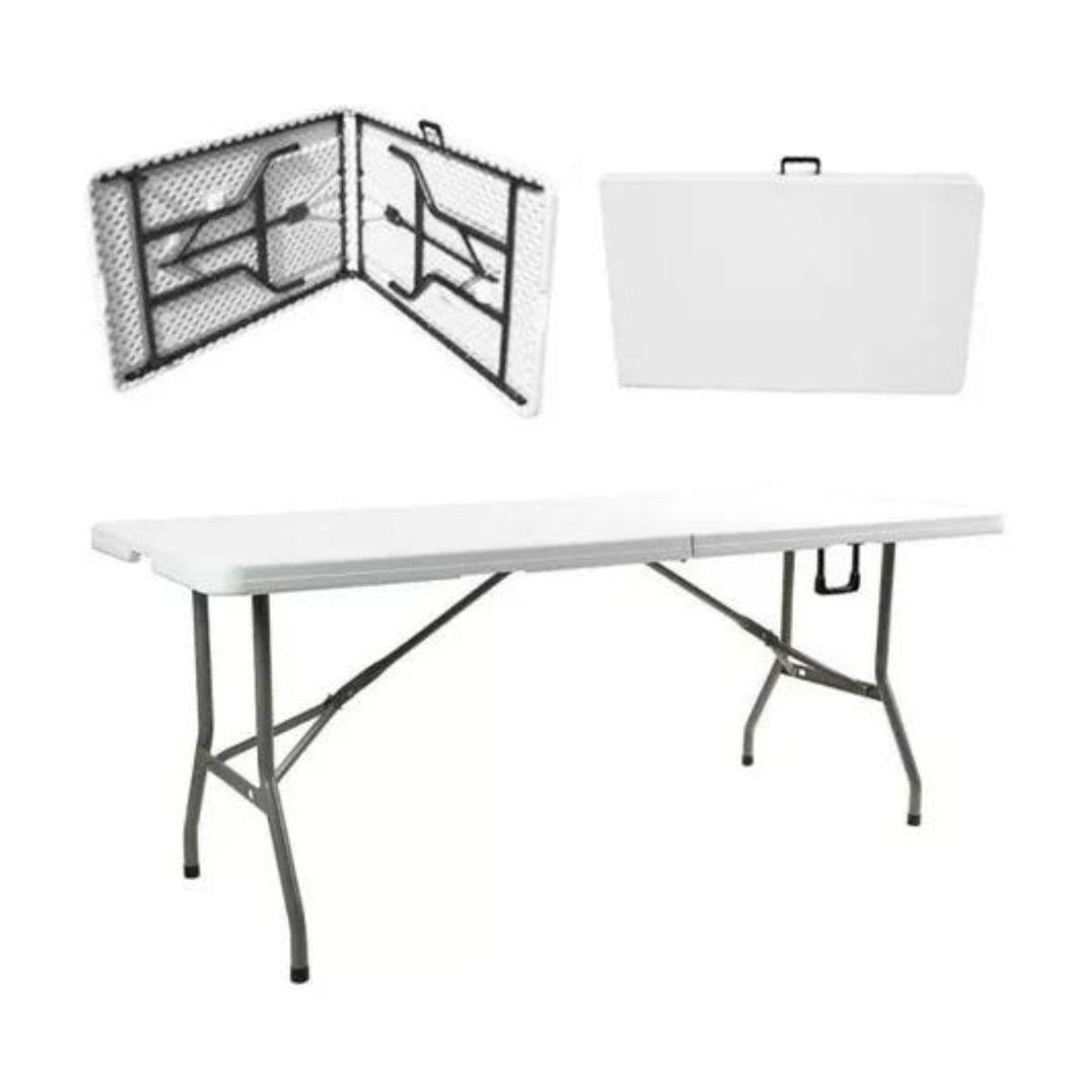 IMPORTADORA MAKA - Mesa Plegable Mesa Portafolio 180cm Resistente