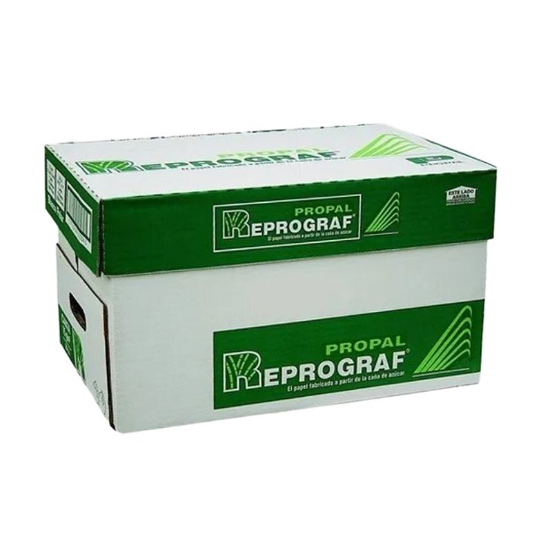 REPROGRAF - Caja Resma Papel Reprograf Carta X 10 Unidades