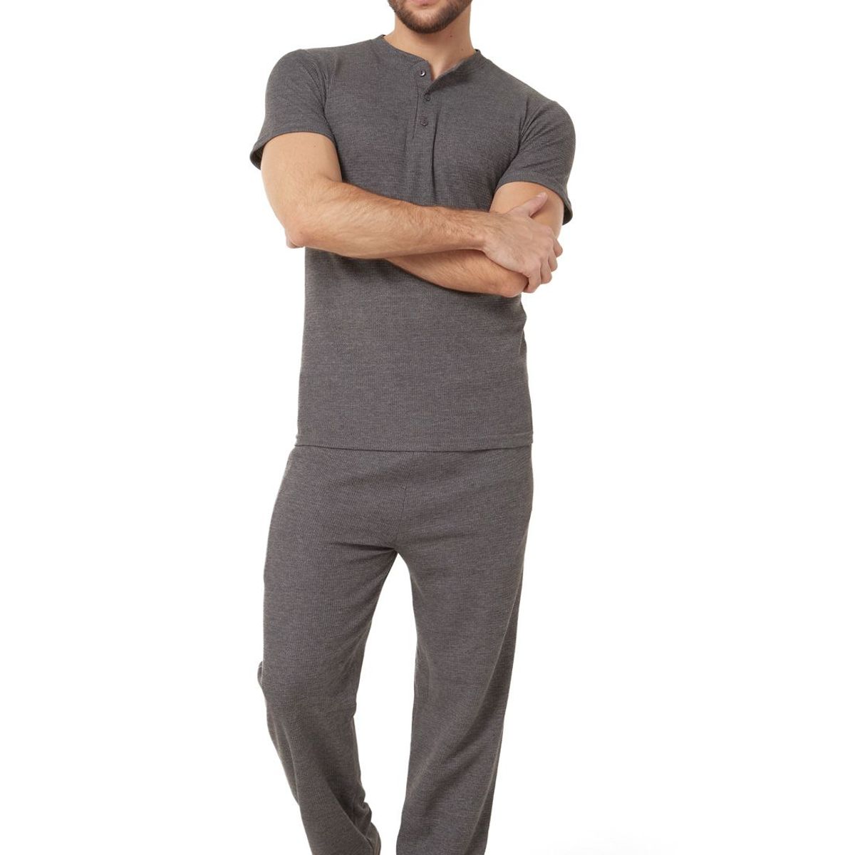 SANTANA - Loungewear Calima Hombre Santana Gris Oscuro