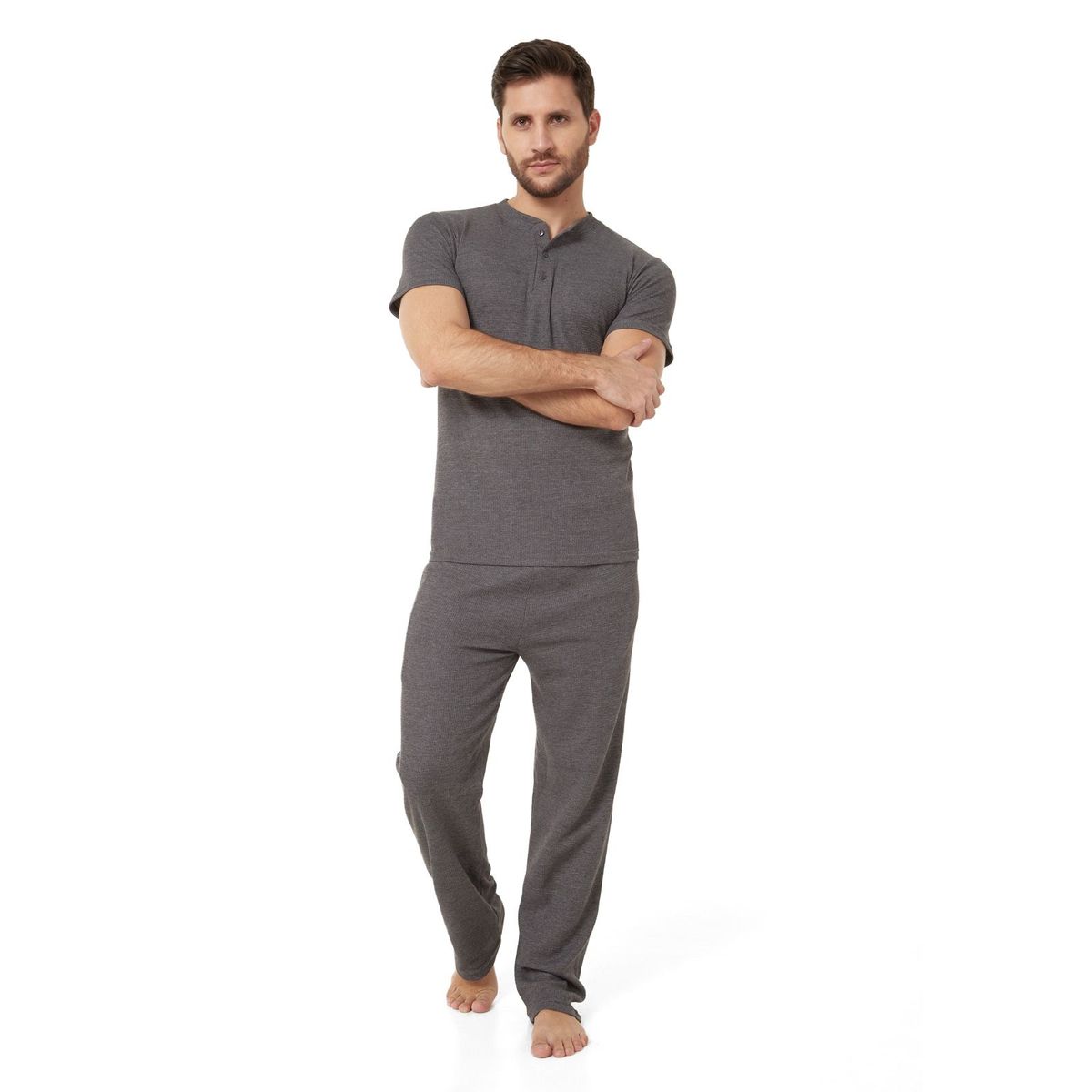 SANTANA - Loungewear Calima Hombre Santana Gris Oscuro
