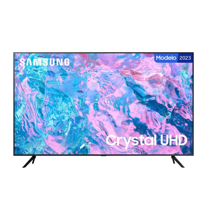 SAMSUNG - Televisor SAMSUNG 55" Pulgadas 139.7 cm 55CU7000 4K-UHD LED Smart TV.---_.