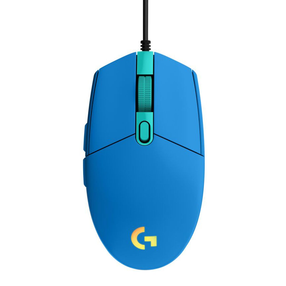 LOGITECH - Mouse Gamer Logitech Alámbrico Lightsync G203 Azul
