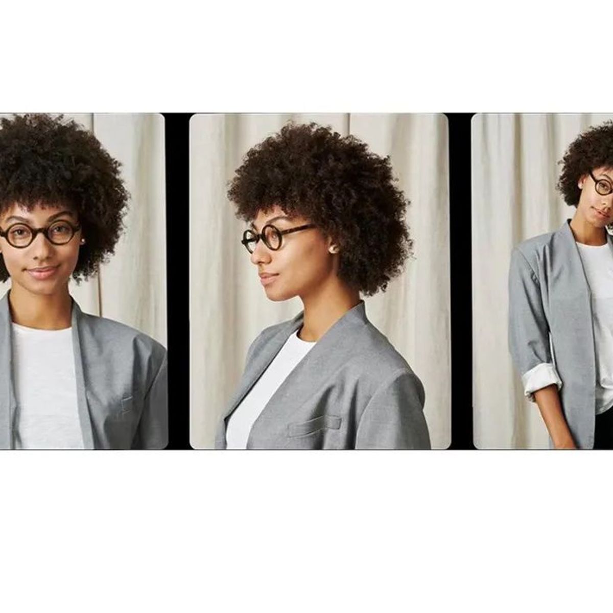 GENERICO - Montura Redonda para Hombres y Mujeres Bloqueo de Luz Azul Rojo