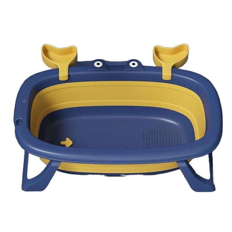 GENERICO - Bañera Tina Plegable Diseño Cangrejo - AZUL