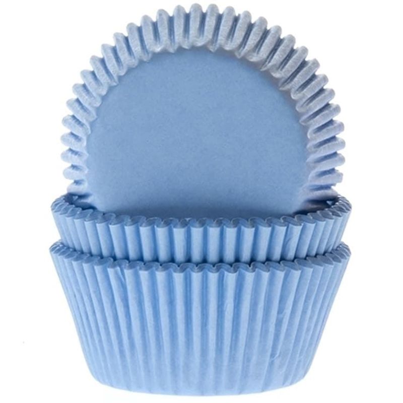 GENERICO - Capacillos Para Cupcakes 100 Pcs - AZUL
