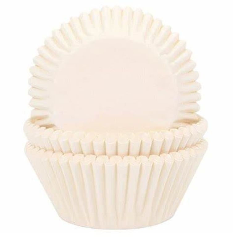 GENERICO - Capacillos Para Cupcakes 100 Pcs - BLANCO