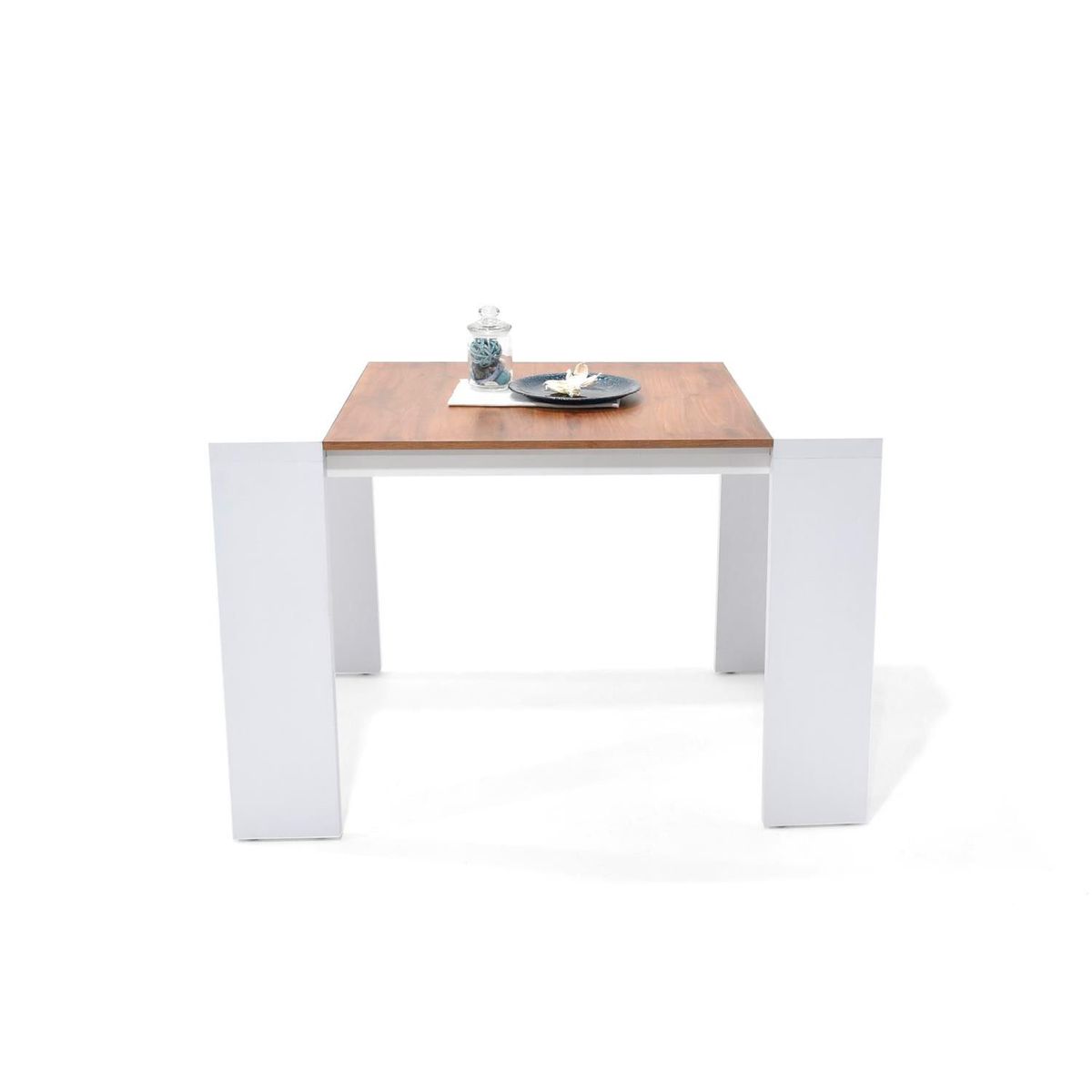 MICA - Mesa de Comedor Moderna para 4 personas en Aglomerado MDP Rectangular Mica