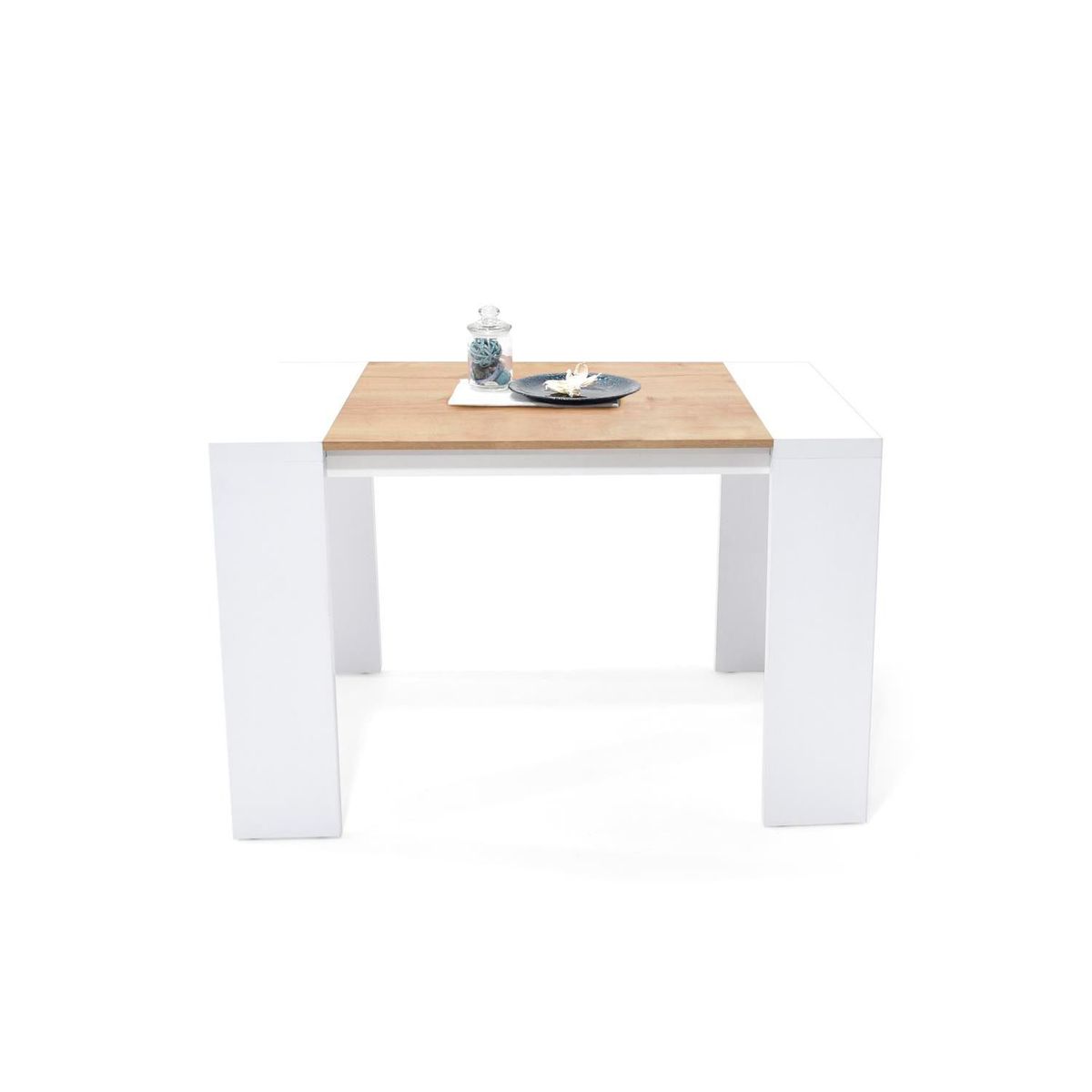 MICA - Mesa de Comedor Moderna para 4 personas en Aglomerado MDP Rectangular Mica