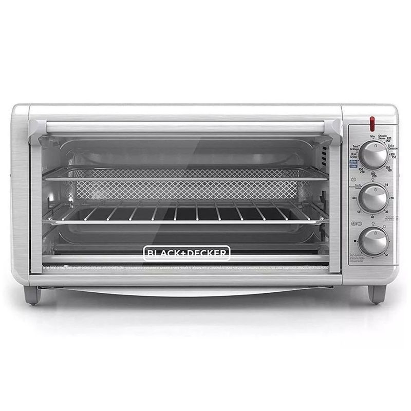 BLACK+DECKER - Horno freidora Black And Decker TO3265XSS 1500w Gris