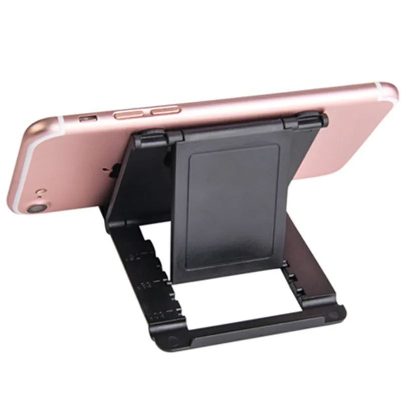 GENERICO - Soporte Celular Escritorio Anti-deslizante color negro