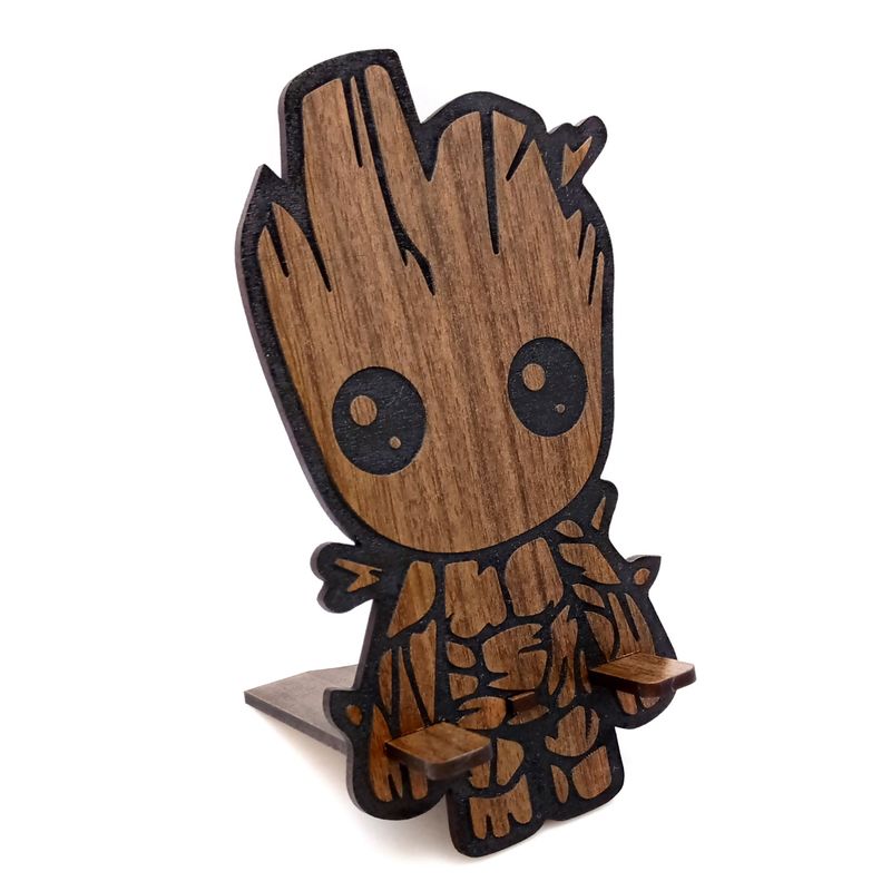 GENERICO - Soporte base celular escritorio Groot