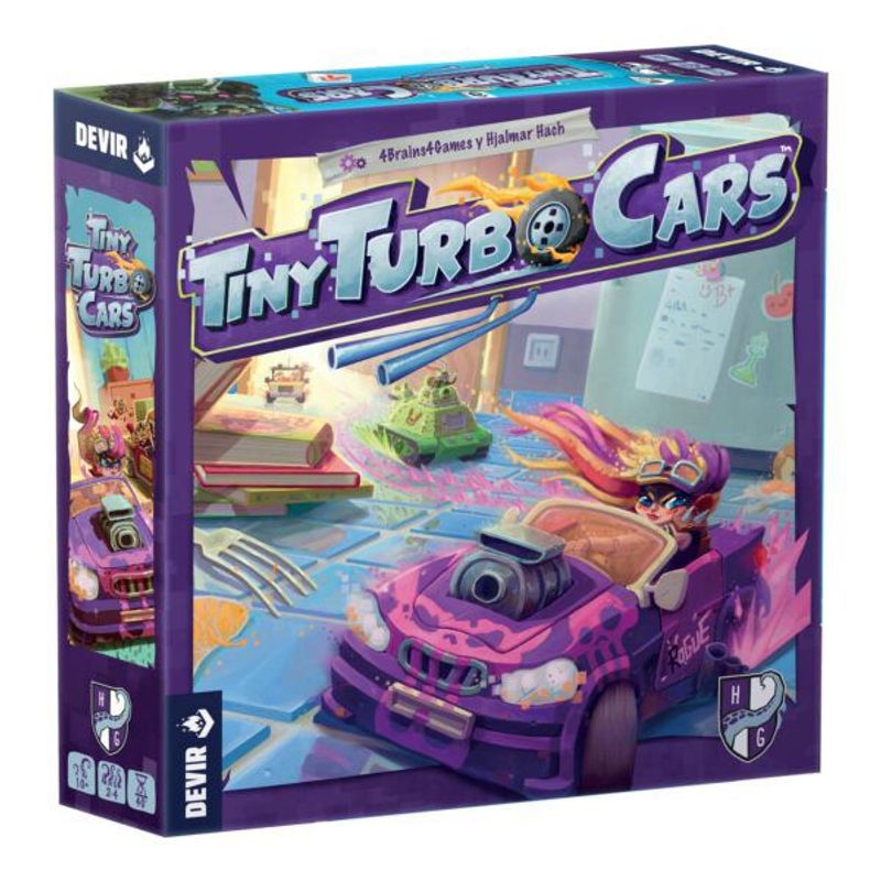 DEVIR - Juego de Mesa Tiny Turbo Cars