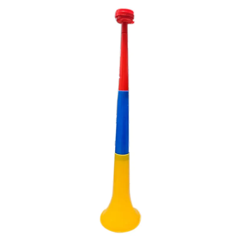 GENERICO - Vuvuzela Corneta Fútbol 56cm Plegable Tricolor Colombia