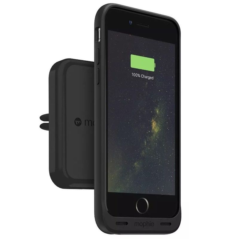 MOPHIE - Soporte Magnético de Carro con Carga Inalámbrica para Fundas Mophie