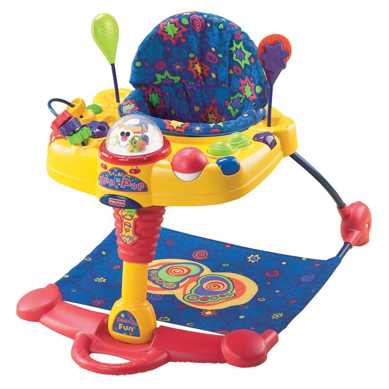 FISHER PRICE - Silla de rebotes portátil Baby Playzone
