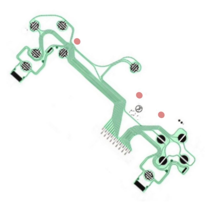 GENERICO - Cable Flex Botones Cinta Compatible con Sony PS4 JDM 050.