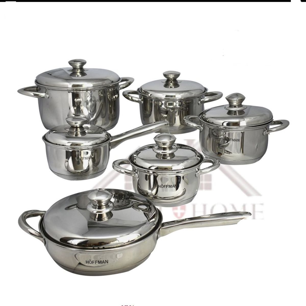 SWISSHOME DR HOFFMAN - Batería de Cocina Hoffman Germany  12 Piezas