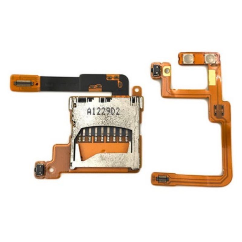 GENERICO - Flex Gatillos L R Slot de memoria SD para Nintendo Dsi XL