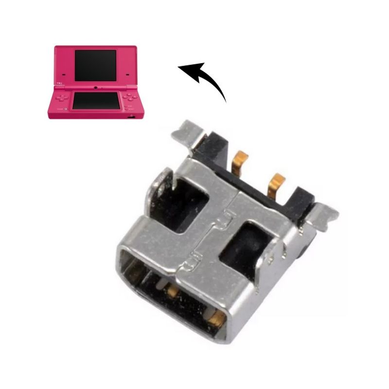 GENERICO - Puerto de Carga Slot Compatible con Nintendo Dsi Ndsi.
