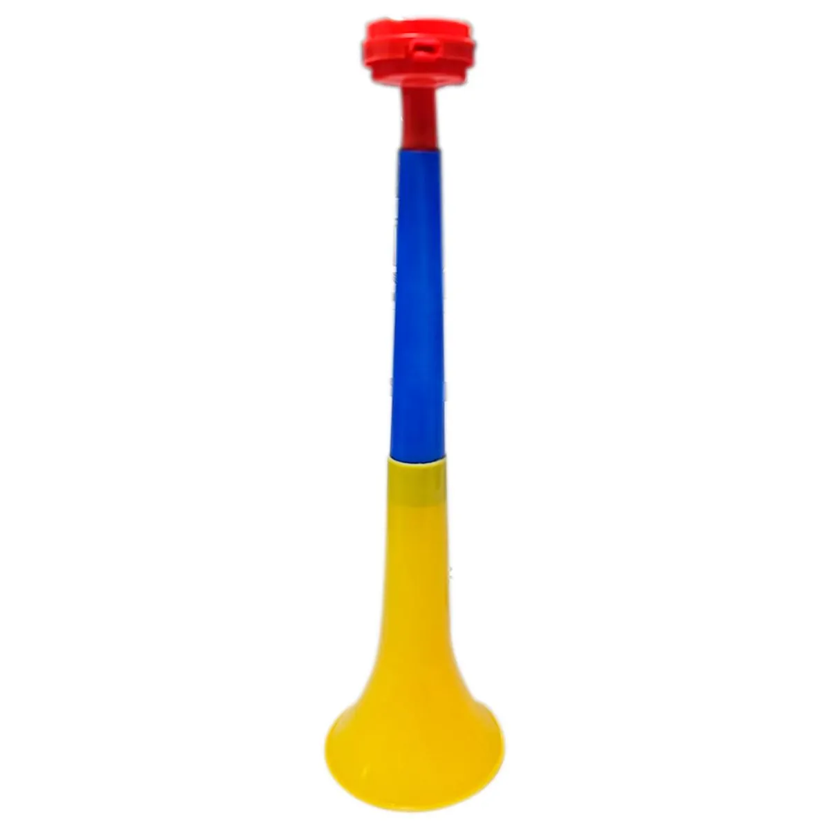 GENERICO - Vuvuzela Corneta Fútbol 37cm Plegable Tricolor Colombia