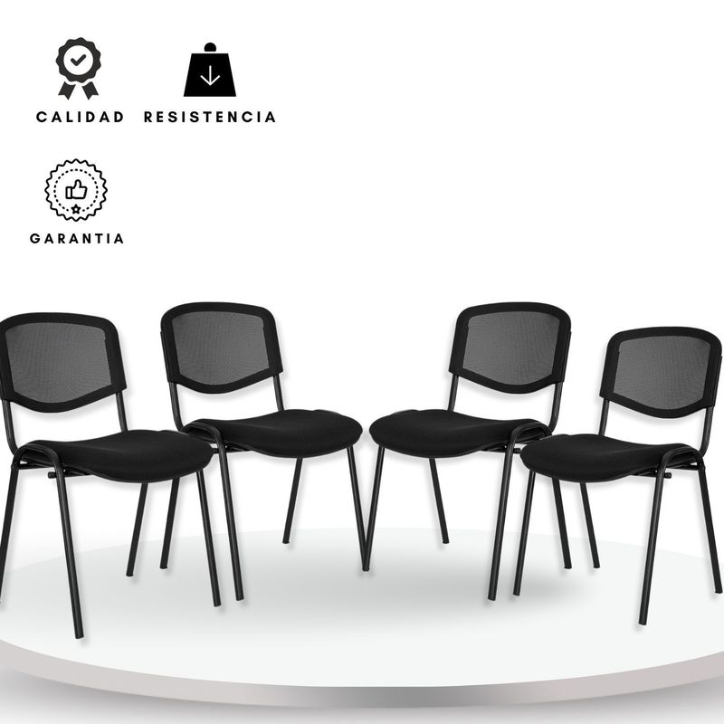 EKONOMODO COLOMBIA - SILLA ISOCELES SET X 4