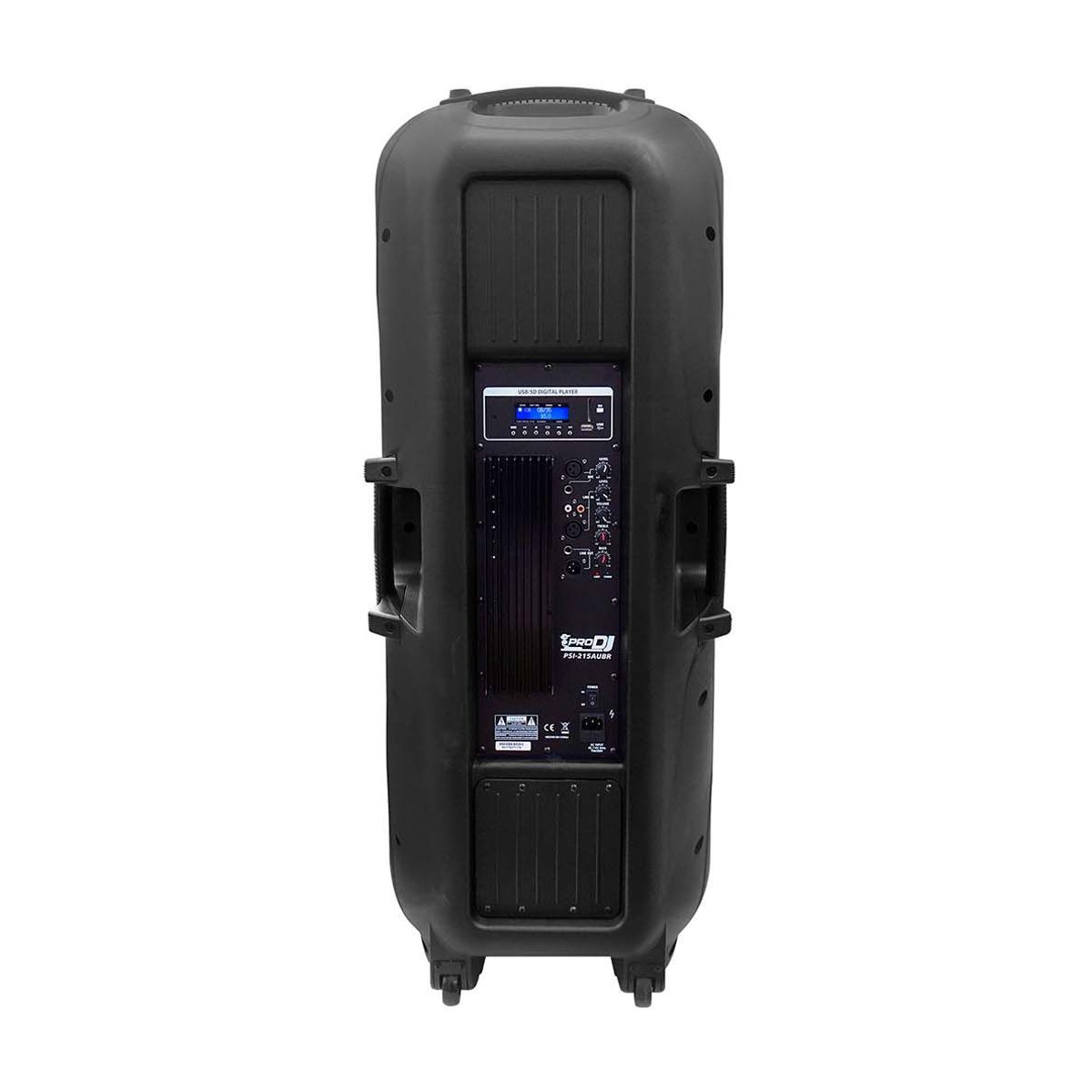 PRO DJ - Altavoz Activo PRO DJ PSI-215 AUBR Negro