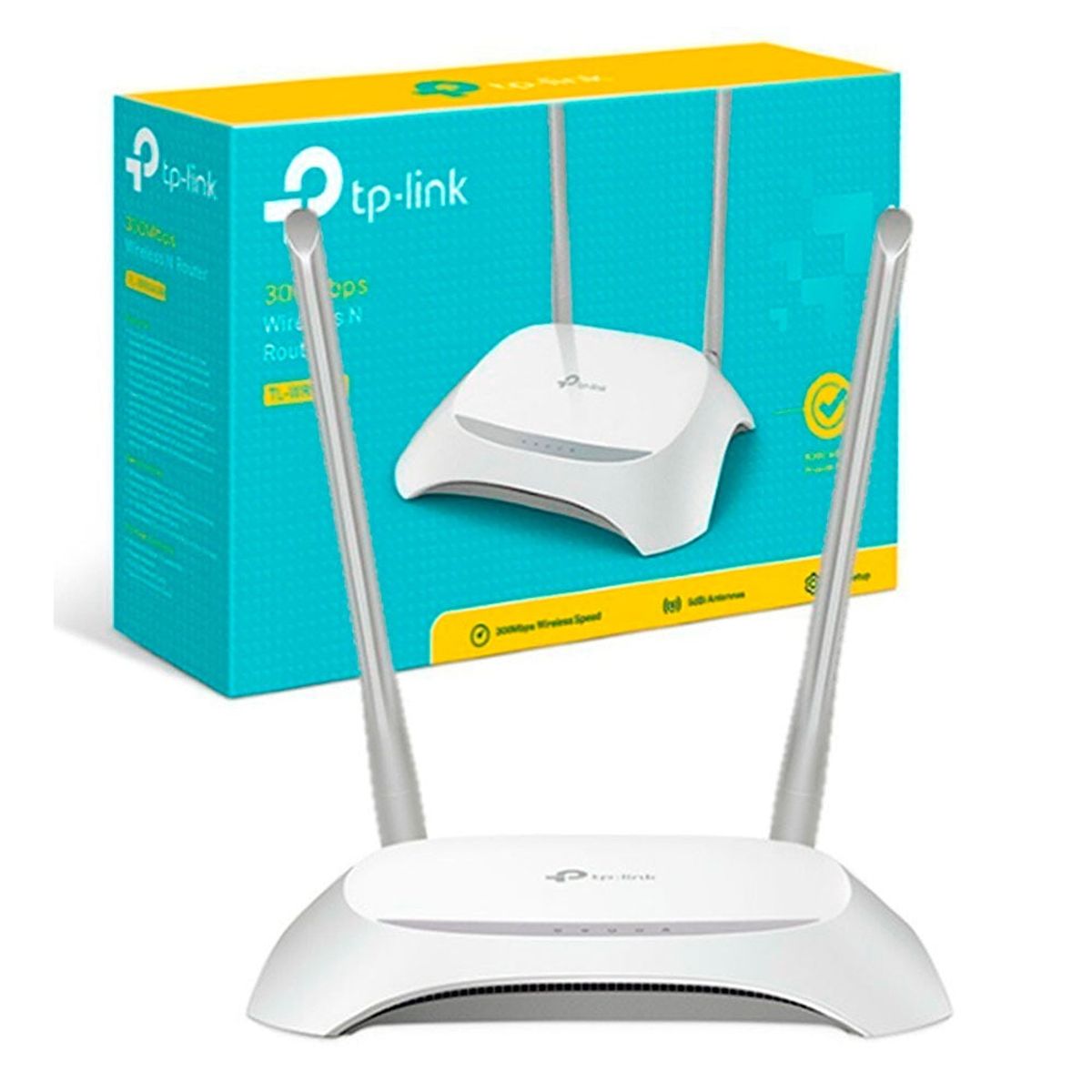 TP LINK - Tp-link Tl-wr850n Router 300mbps Inalámbrico 2 Antenas 5 Dbi